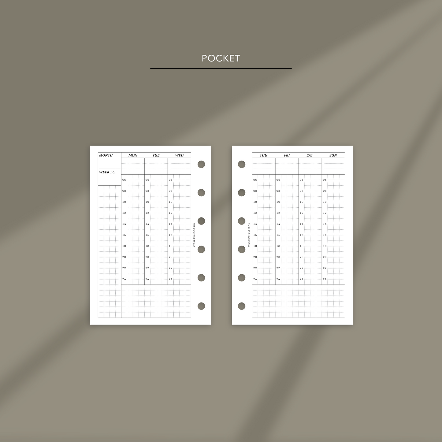 029: Vertical Weekly Wo2P Timed