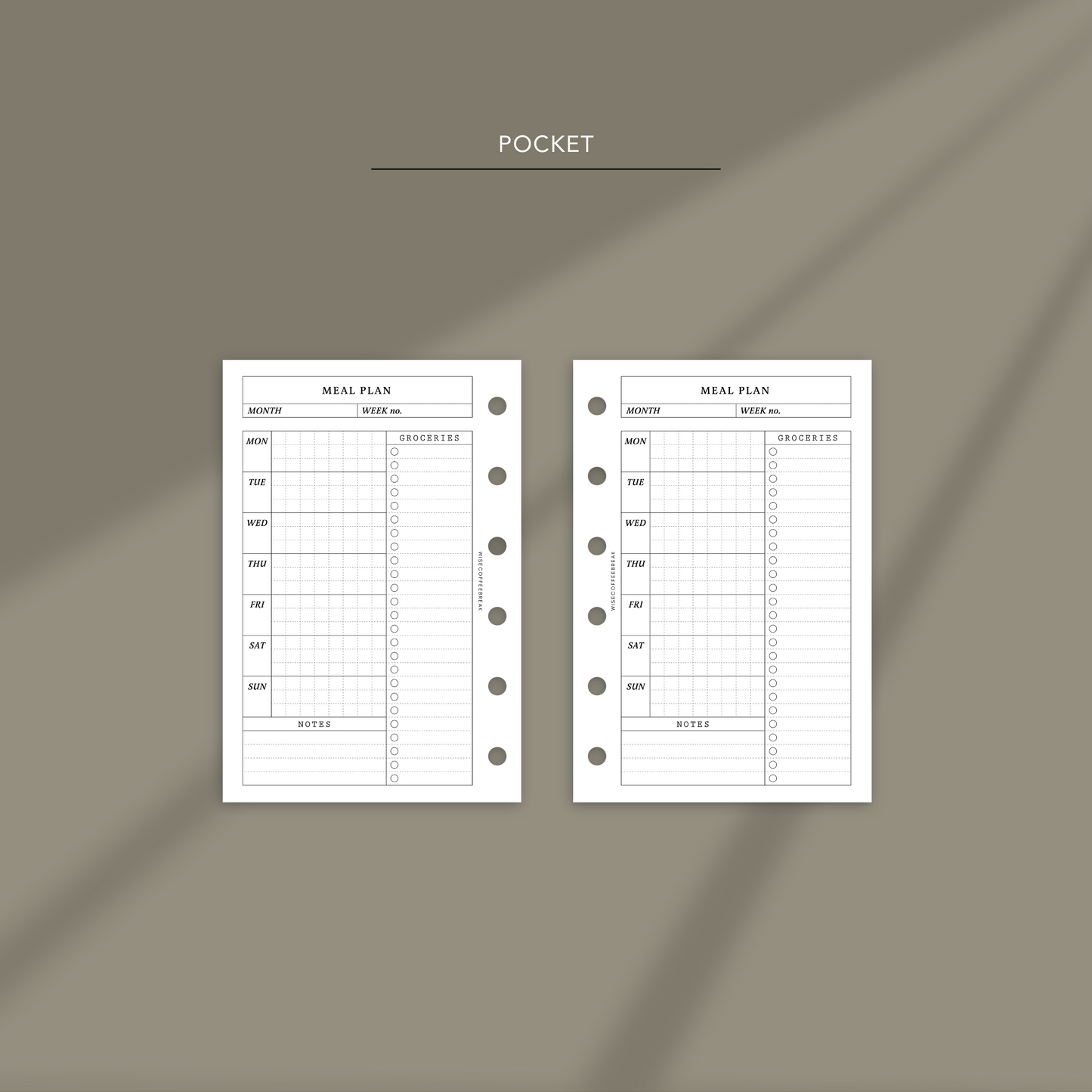 NEW | 030: Compact Meal Plan