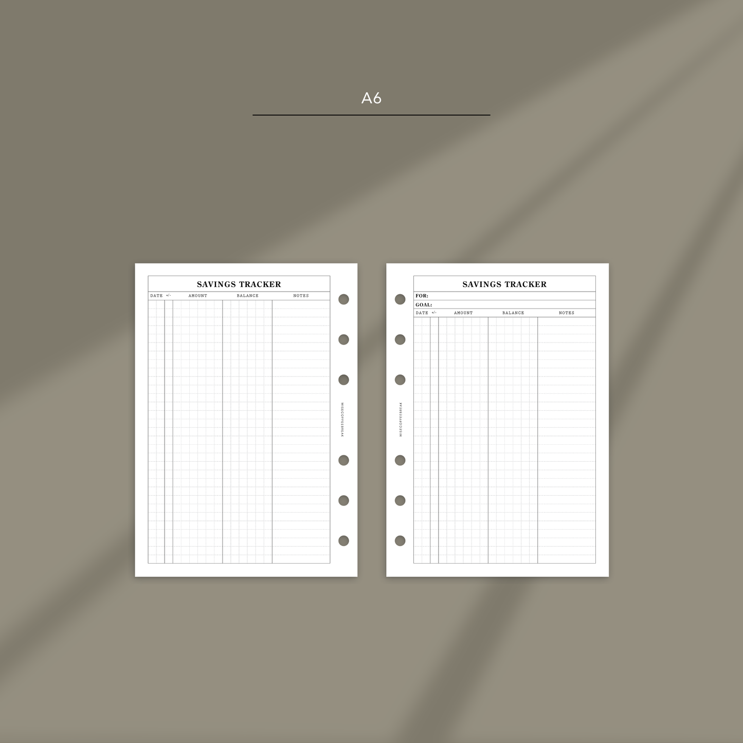 056: Savings Tracker