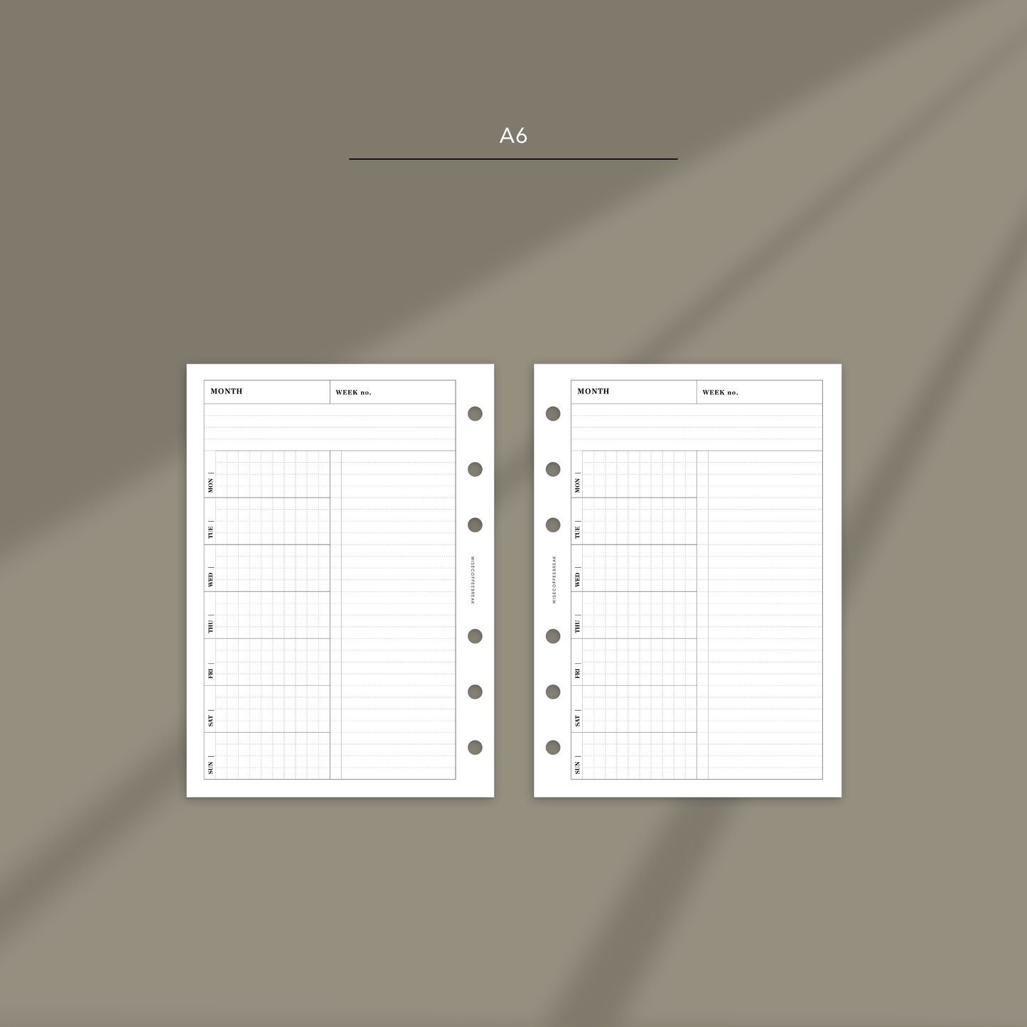 NEW | 060: Compact Mini Headers Weekly Wo1P
