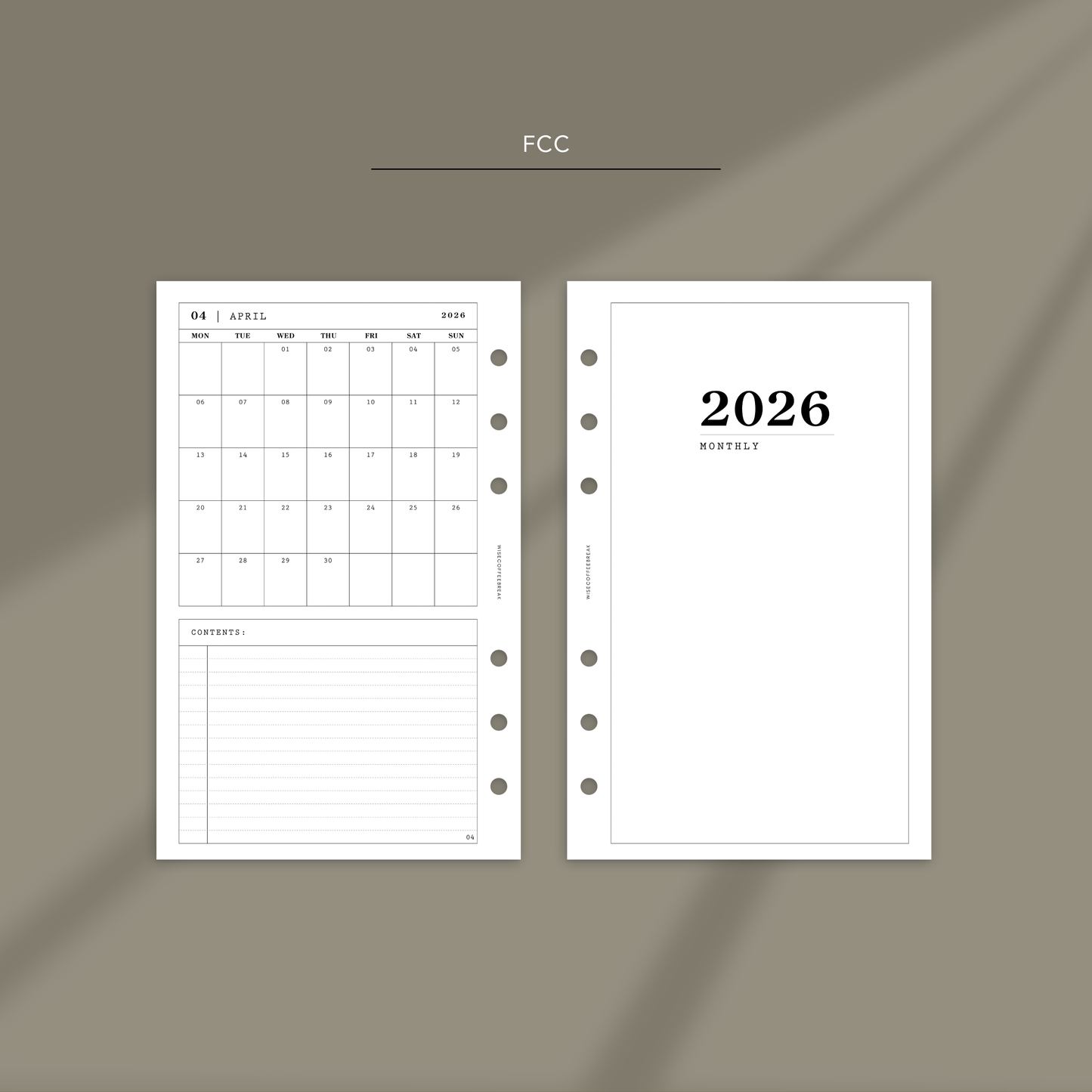 NEW | 055: 2026 Mo1P | Minimal