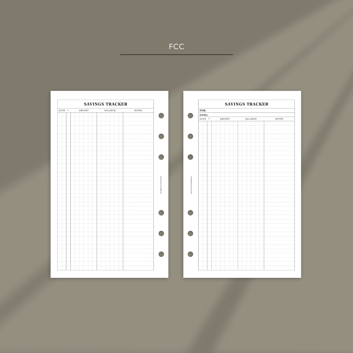056: Savings Tracker