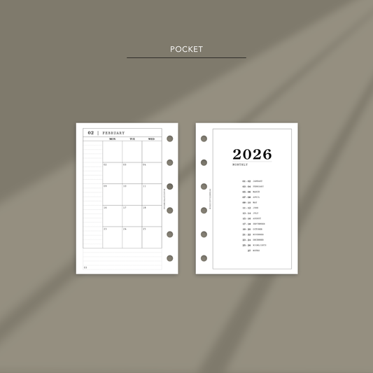 NEW | 054 2026 Mo2P | Minimal