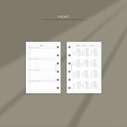 065 2027 Year at A Glance & Goals | Horizontal